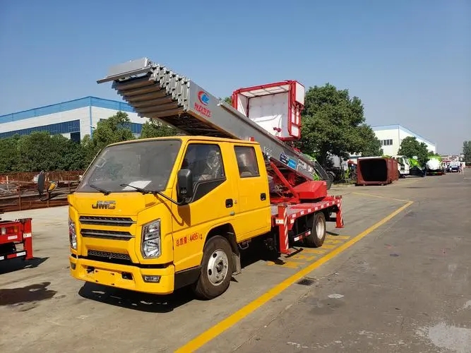 铜仁附近云梯车出租 砂石搬运